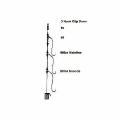 Cox & Rawle 3 Hook Clipdown Rig