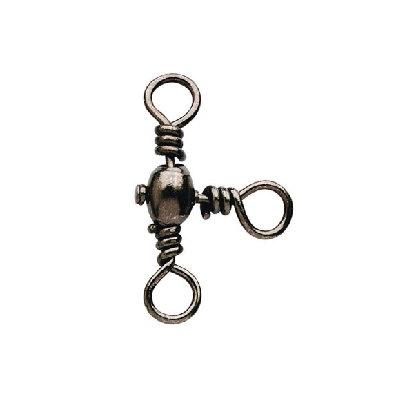 Spro Black Crossline Barrel Swivel 3 Spro Black Crossline Barrel Swivel