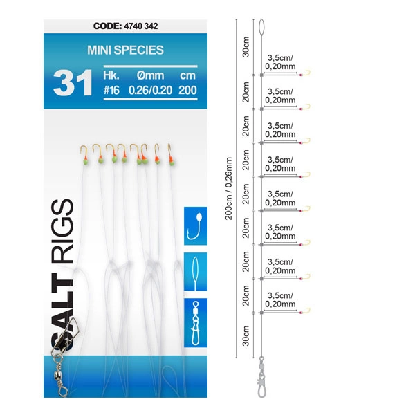 Spro Mini Species - Salt Rig 31 3 Spro Mini Species - Salt Rig 31