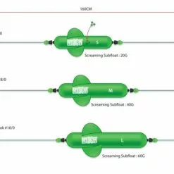 MAD CAT Screamin Basic River Rig - Worm & Squid 7 MAD CAT Screamin Basic River Rig - Worm & Squid -Goedkope Meervalhengels winkel screamin basic river rig worm squid 2